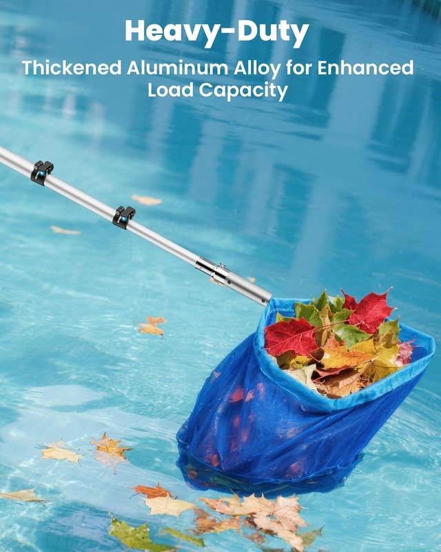 Pool Pole Telescopic 16FT Heavy Duty Upgraded Aluminum - photo 4