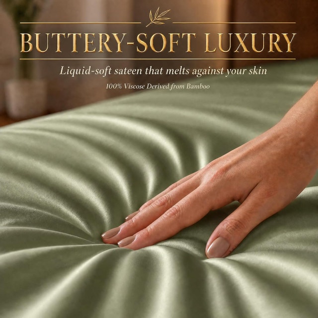 DECOLURE 100% Viscose Derived from Bamboo Fitted Sheet - photo 3