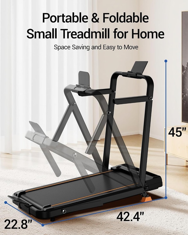 15% Incline Walking Pad Treadmill for Home - photo 3
