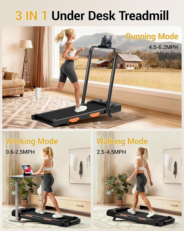 15% Incline Walking Pad Treadmill for Home - photo 5