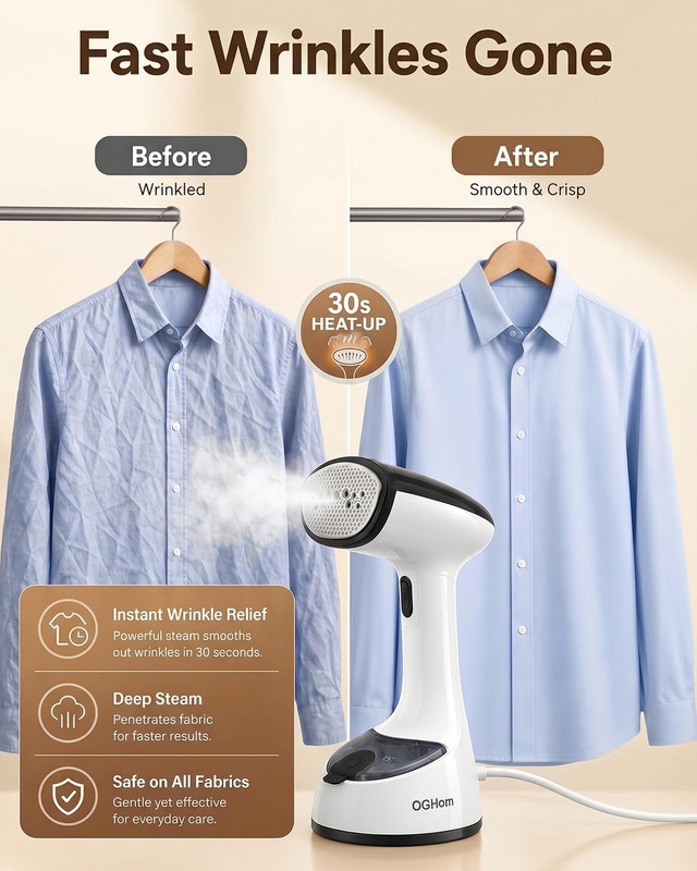 Handheld Clothes Steamer - photo 5