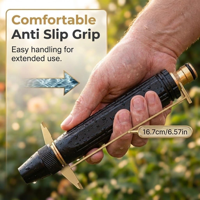 Heavy Duty Adjustable Hose Nozzle, High Pressure Jet - photo 5