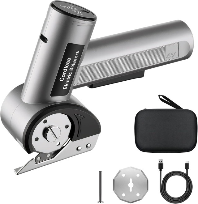 5-Speed Cordless Electric Scissors, Box Cutter