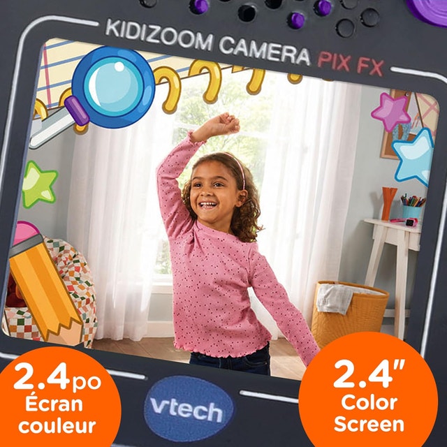 VTech KidiZoom Camera Pix FX, Purple - photo 4