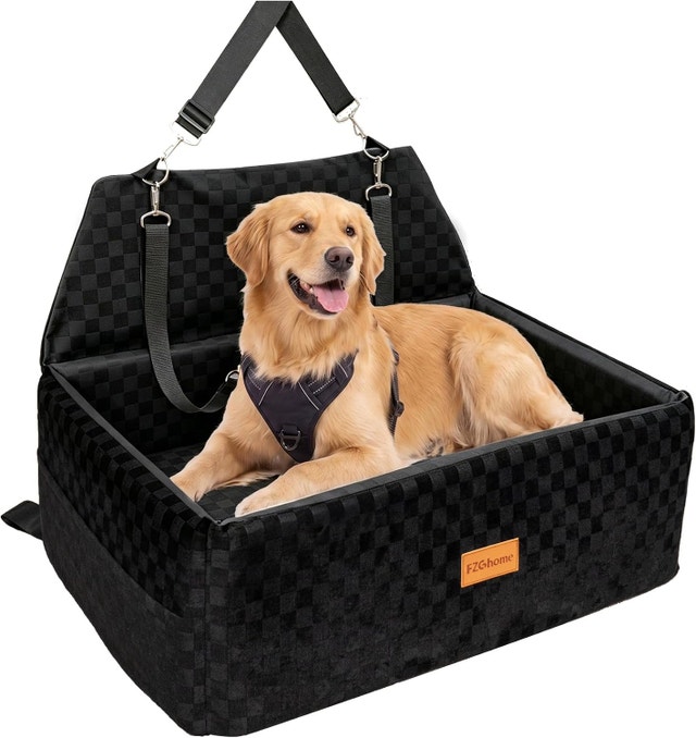 Dog Car Seat for Medium Large Dogs, Pet Booster Car