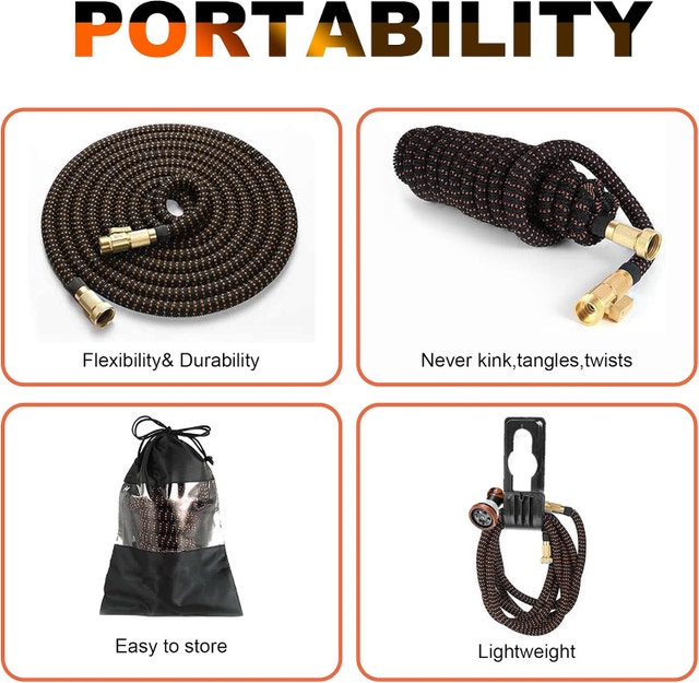 Expandable Garden Hose 25FT Lightweight Watering Hose - photo 5