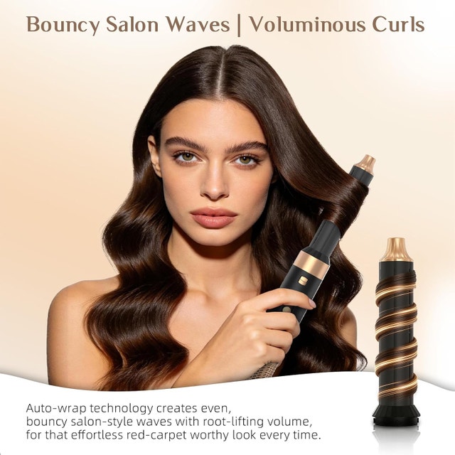 Automatic Wrap Hot Air Styling Comb – 6-in-1 - photo 3