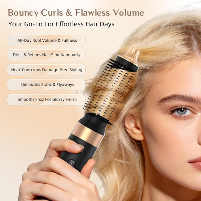 Automatic Wrap Hot Air Styling Comb – 6-in-1 - photo 4