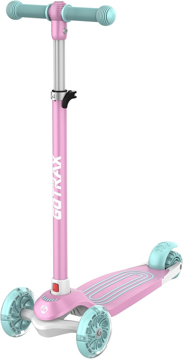 Gotrax KS1 Kids Kick Scooter, LED Lighted Wheels