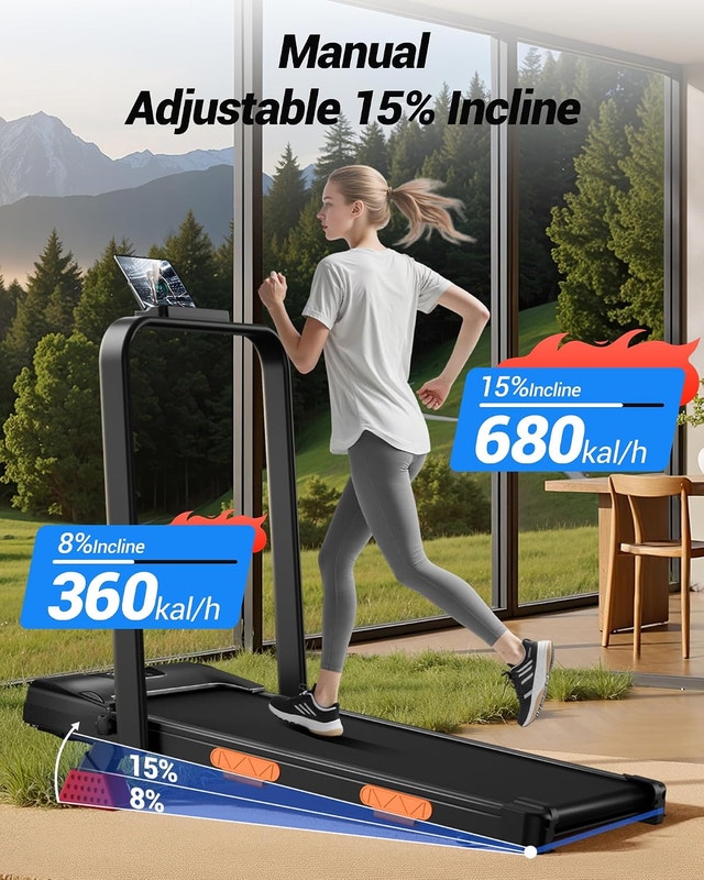 Walking Pad with Handle Bar 2.5HP Portable Walking Pad - photo 3