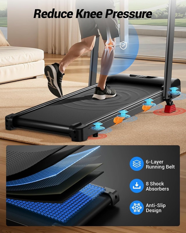 Walking Pad with Handle Bar 2.5HP Portable Walking Pad - photo 5