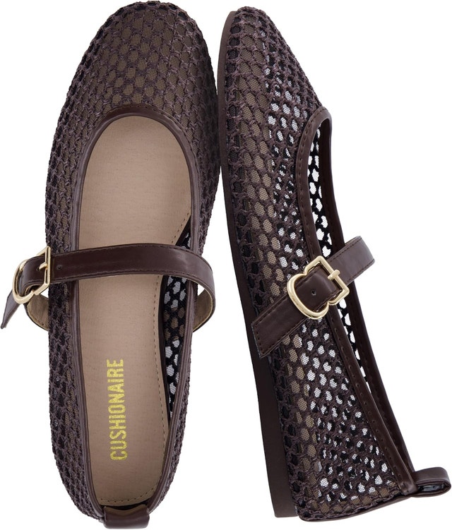 CUSHIONAIRE Gracie Mesh Mary Jane Flats for Women - photo 3