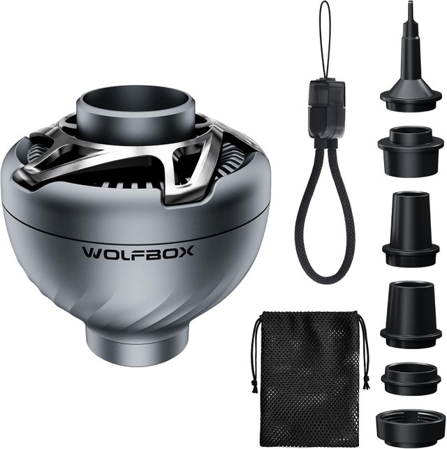 WOLFBOX MegaFlow Mini Portable Air Pump