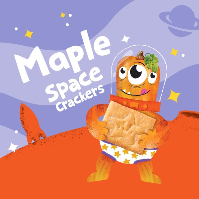 GERBER Get'ems Maple Space Crackers, Made With Real Fruit - photo 4