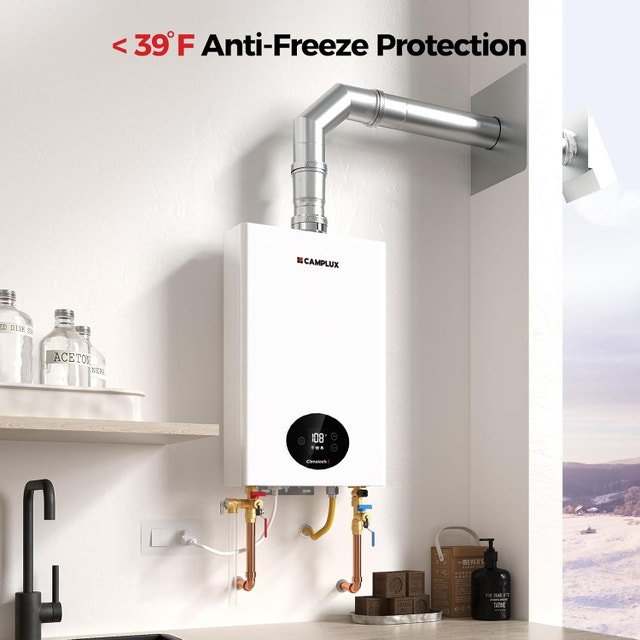 CAMPLUX Tankless Water Heater Natural Gas, CX422 - photo 4