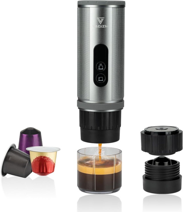Portable Espresso Machine 12V: Travel Coffee Maker
