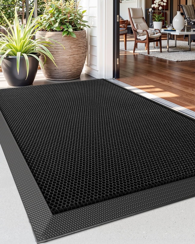 DEXI Outdoor Door Mat for Outside Entrance, 24x36 Traps