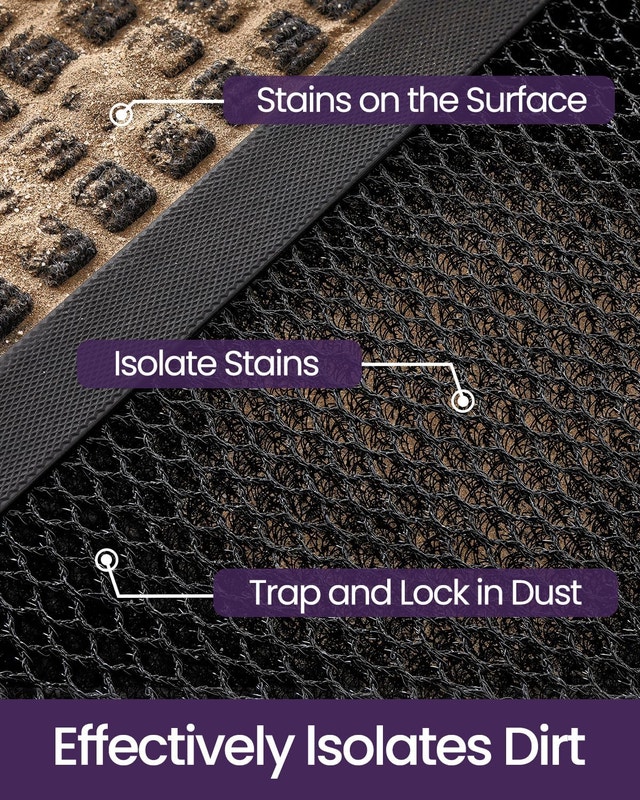 DEXI Outdoor Door Mat for Outside Entrance, 24x36 Traps - photo 4