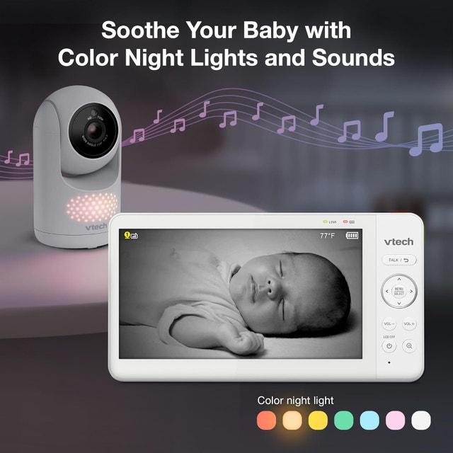VTech Advanced HQ Max 7" Digital Video Baby Monitor - photo 5