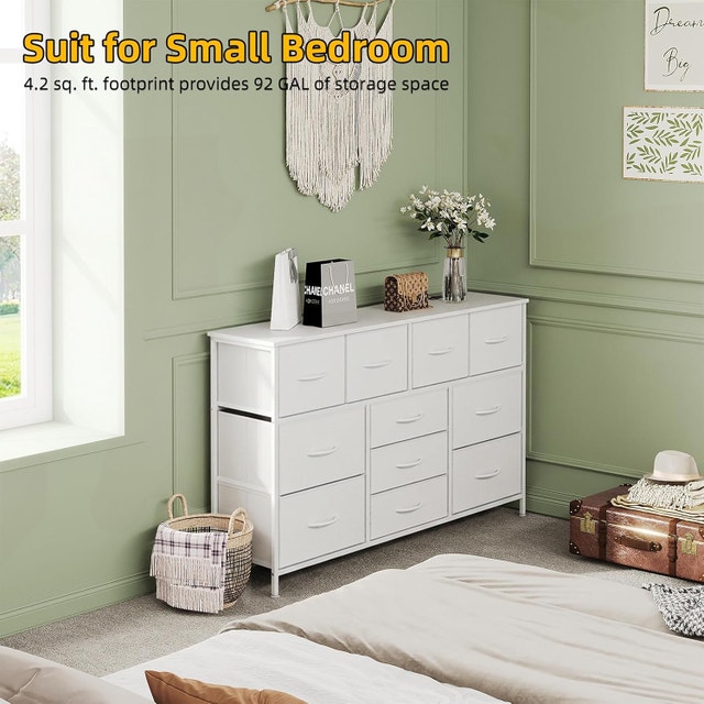 CAIYUN Dresser, Dresser for Bedroom, TV Stand Dressers - photo 4