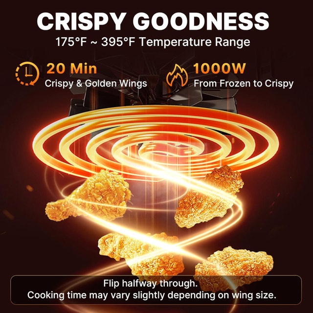 Compact Air Fryer Small, 2.1QT, 4-in-1 Small Mini - photo 3