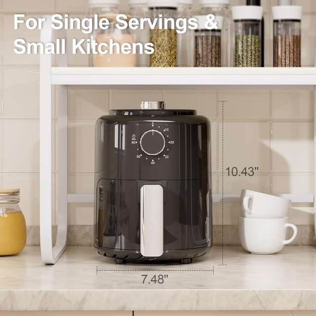 Compact Air Fryer Small 2QT, 4-in-1 Small Mini - photo 3