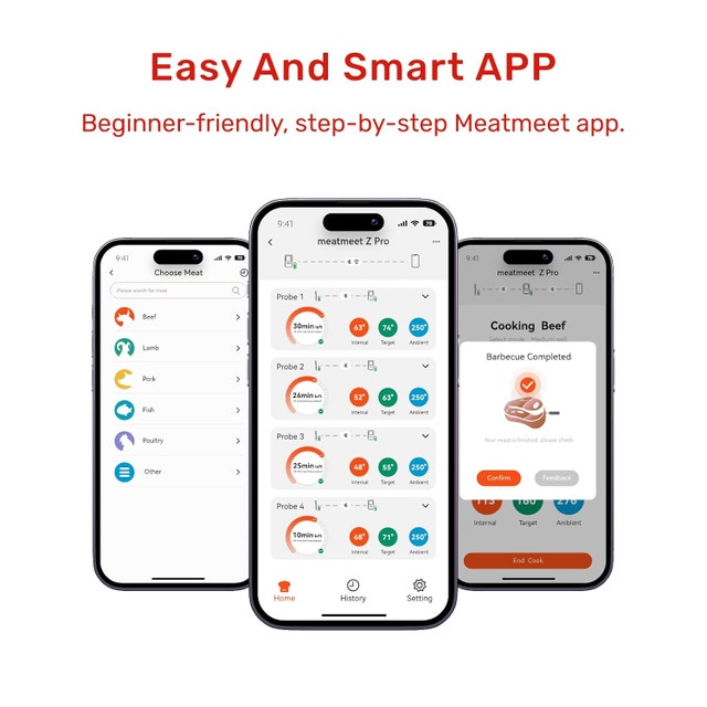 Z Pro Smart Wireless Meat Thermometer - photo 5