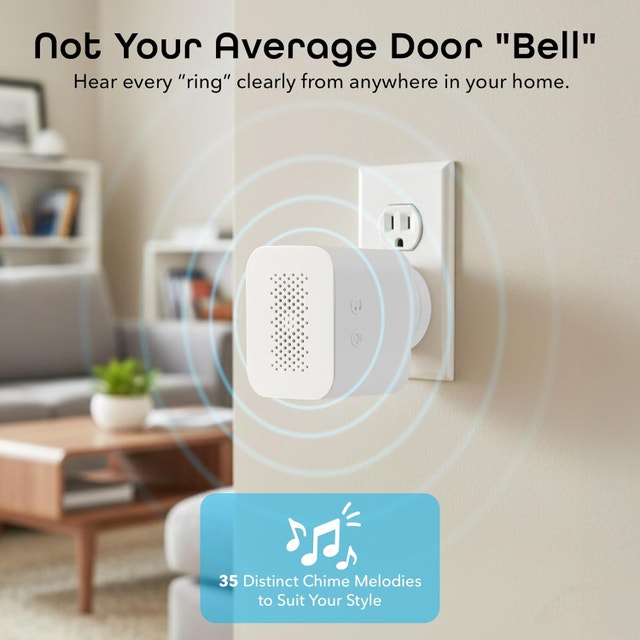 3MP Smart Video Doorbell Camera - photo 5