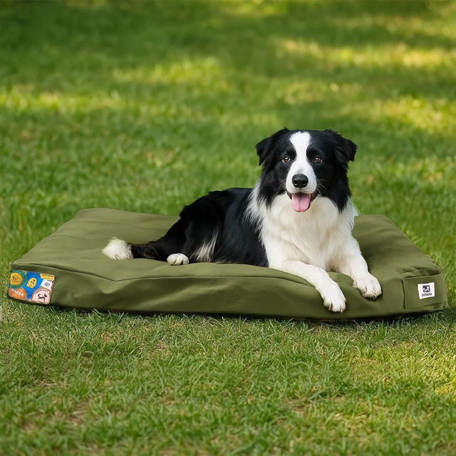 36-Inch Waterproof & Chew-Proof Outdoor Dog Bed