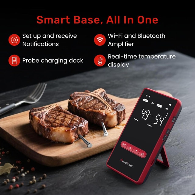 Wireless Meat Thermometer with 2 Probes - photo 2