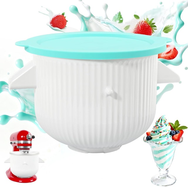 Ice Cream Attachment for Kitchenaid Mixer