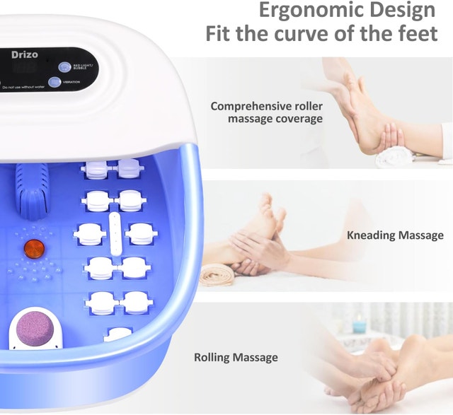 Foot Spa Bath Massager with Heat, Temperature Control - photo 3