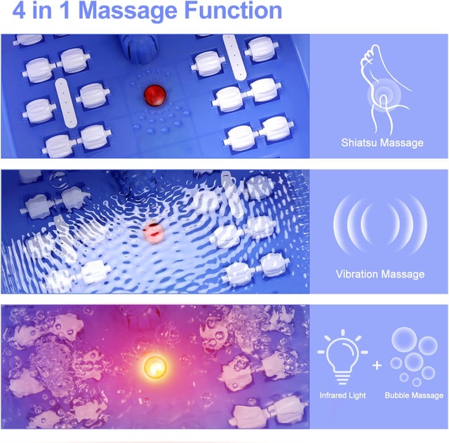 Foot Spa Bath Massager with Heat, Temperature Control - photo 4