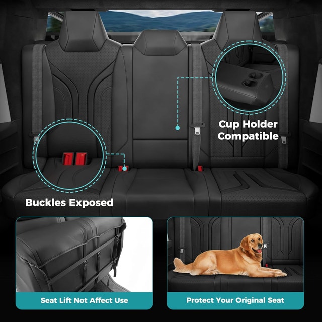 Seat Covers for Tesla Cybertruck 2025 2024 (Over 50% Off) - photo 4