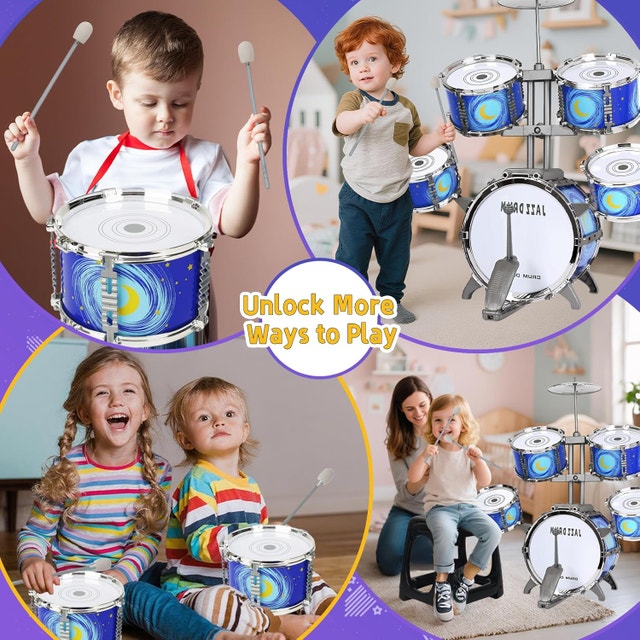Kids Drum Set for Toddlers 3-5 - photo 4
