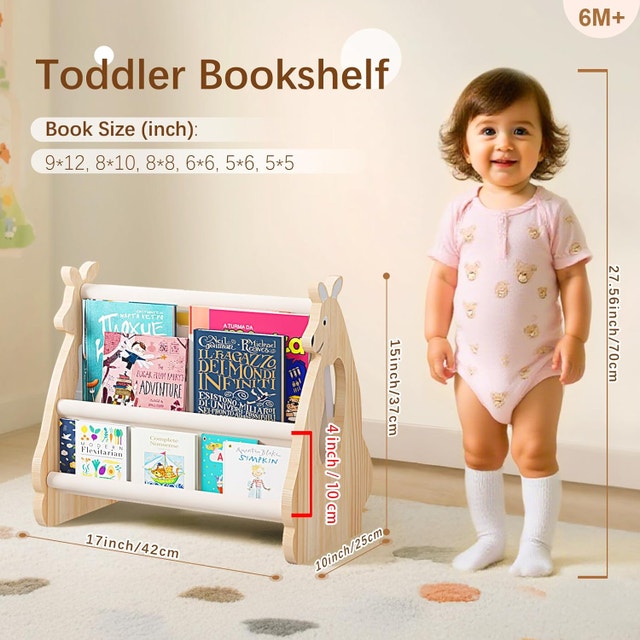 Double Sided Kids Bookshelf - photo 2