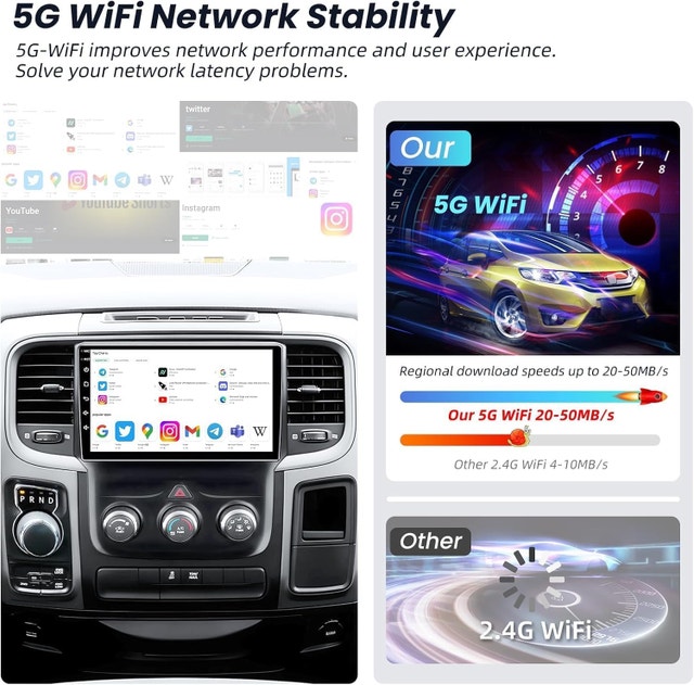Car Radio Stereo for Dodge Ram - photo 4