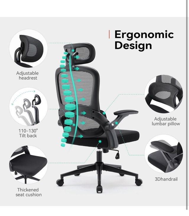 Ergonomic Mesh Office Chair - photo 2