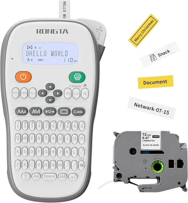 Rongta TH110 Bluetooth Handheld Label Maker Machine