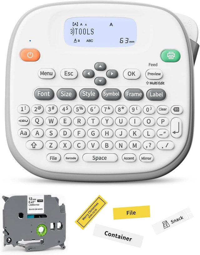 Rongta TD210 Bluetooth Handheld Label Maker Machine