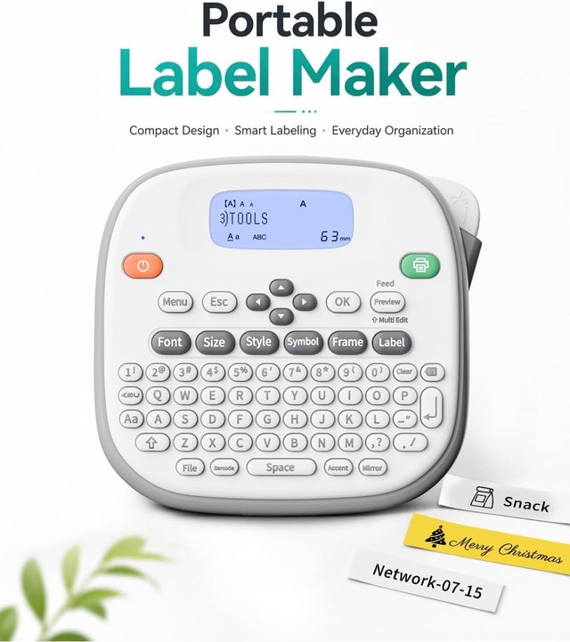 Rongta TD210 Bluetooth Handheld Label Maker Machine - photo 3