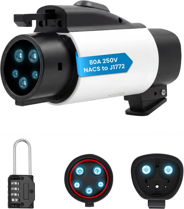 Tesla to J1772 EV Adapter for Road Trip & Destination