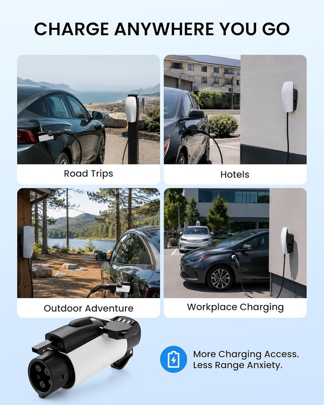 Tesla to J1772 EV Adapter for Road Trip & Destination - photo 3