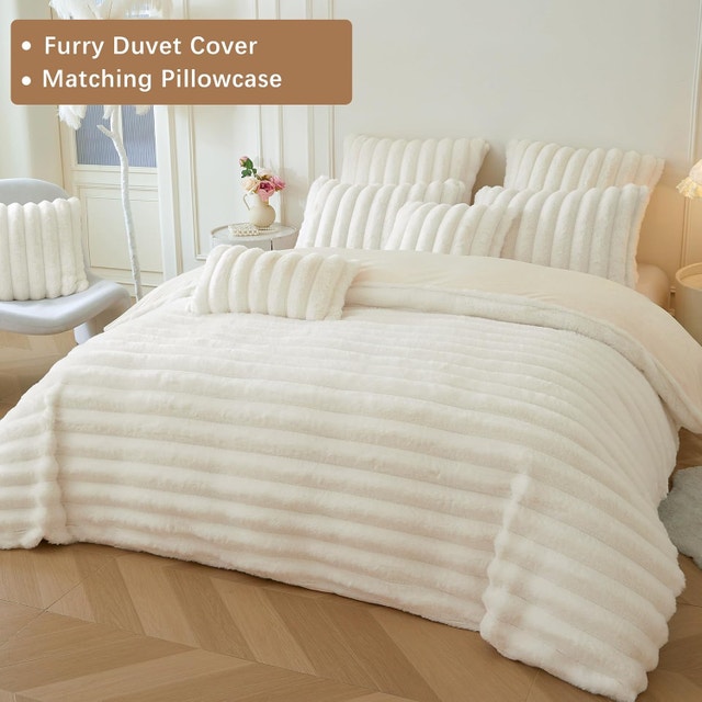 MEGO King Fluffy Duvet Cover Set 3 PCS - photo 4