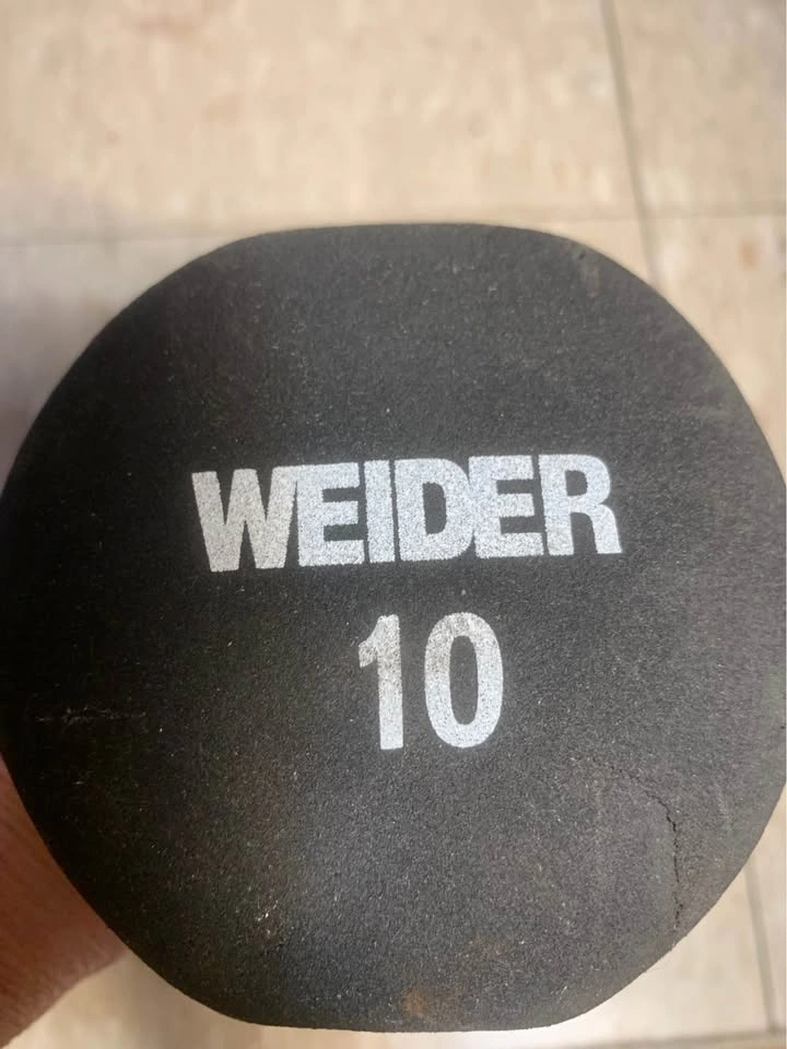 10 lb Durable Dumbbell, Weider - photo 3