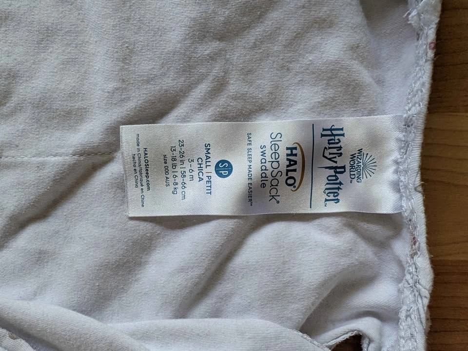 HALO SleepSack Swaddle Harry Potter Size Small - photo 3