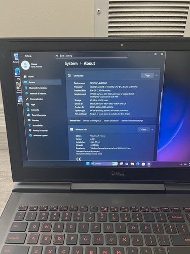Dell Inspiron 7577 15” Laptop i7 GTX 1060 8G 120/500G SSD/HDD - photo 3