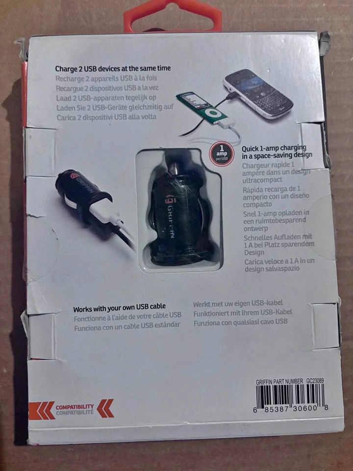 Griffin PowerJolt Dual Compact USB Car Charger