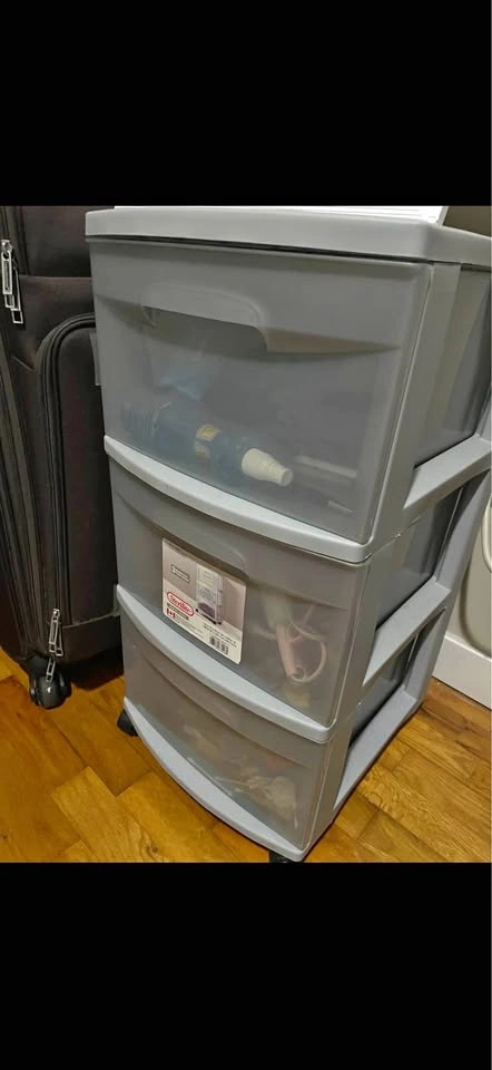 Sterilite 3-Drawer Cart