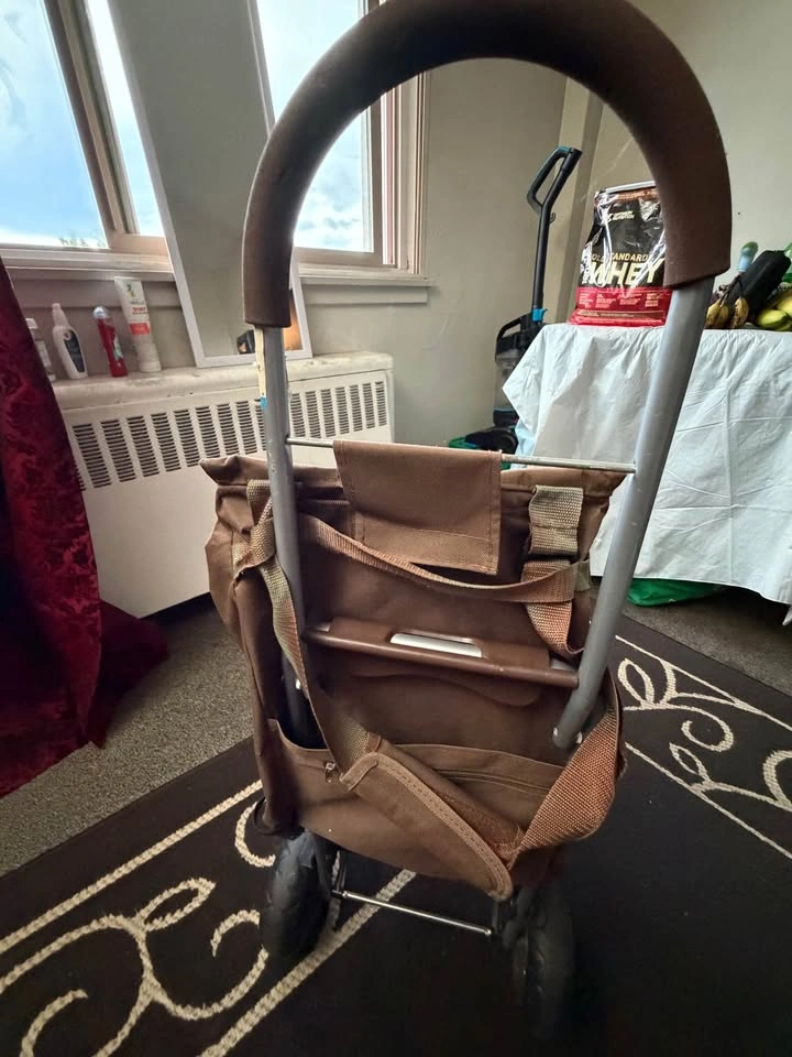 Brown trolley dolly folding - photo 2